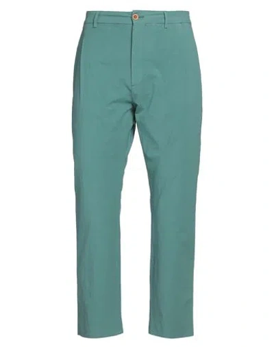 Pence Man Pants Light Green Size 32 Cotton, Elastane