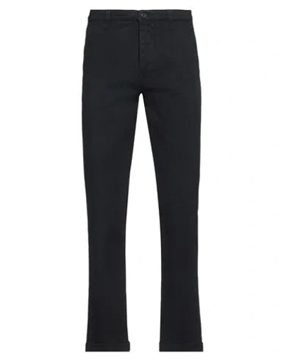 PENCE PENCE MAN PANTS MIDNIGHT BLUE SIZE 28 COTTON, ELASTANE