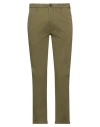Pence Man Pants Military Green Size 30 Cotton, Elastane