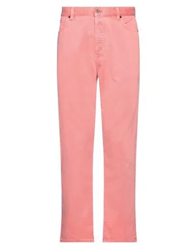 Pence Man Pants Salmon Pink Size 34 Cotton