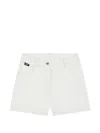 Pence Patch Pocket Shorts In White