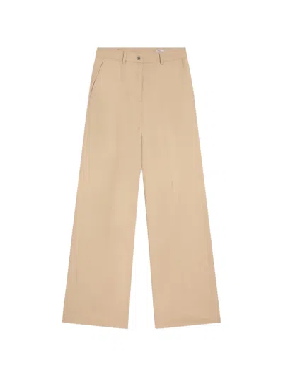 Pence Pleated Trousers In Brown