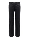 Pence Rico Trousers In Viscose Blend In Black