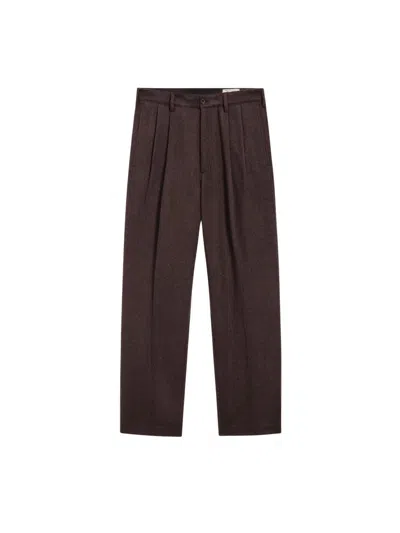 Pence Santos Trousers In Brown