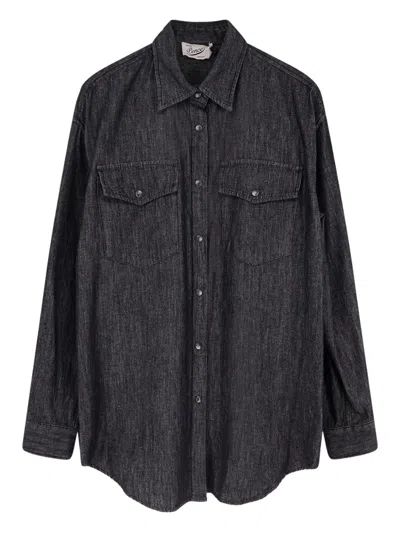 PENCE SNAP-BUTTON LONG-SLEEVE SHIRT