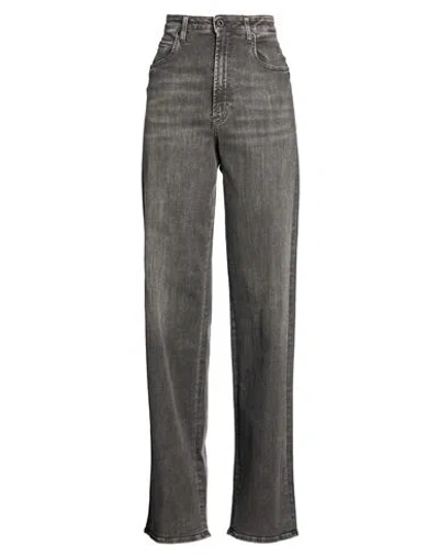 Pence Woman Jeans Black Size 25 Cotton, Elastane