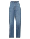 Pence Woman Jeans Blue Size 28 Cotton In Blue