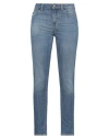 Pence Woman Jeans Blue Size 28 Cotton, Elastane In Blue