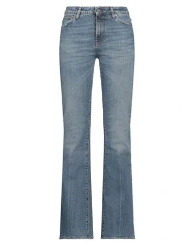 Pence Woman Jeans Blue Size 26 Cotton, Elastane