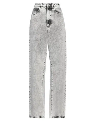 Pence Woman Jeans Grey Size 32 Cotton