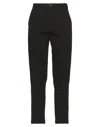 Pence Woman Pants Black Size 10 Cotton, Wool In Black