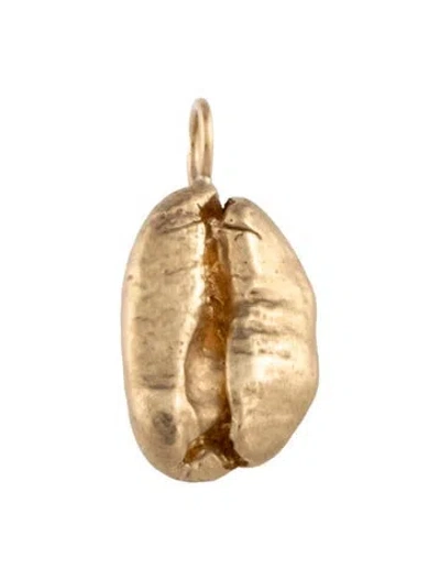 Pre-owned Pendant 10k Conch Charm  In Multi