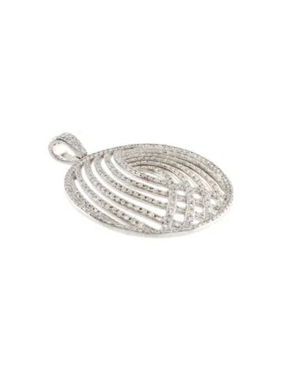 Pre-owned Pendant 14k 1.14ctw  In Multi