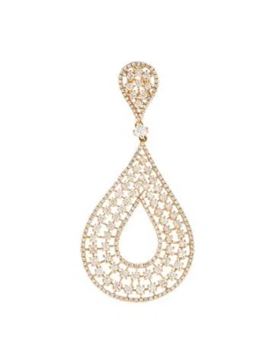 Pre-owned Pendant 14k 1.25ctw Diamond  In Multi