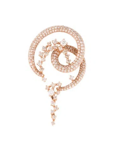 Pre-owned Pendant 14k 1.43ctw Diamond Slide , 1.5" In Multi