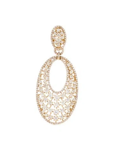 Pre-owned Pendant 14k 1.72ctw Diamond  In Multi