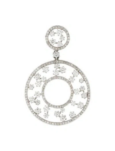 Pre-owned Pendant 14k 1.86ctw Diamond  In Multi