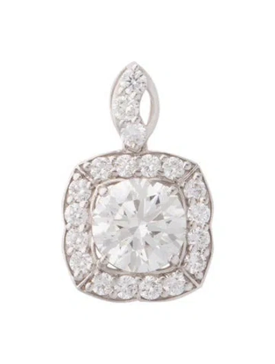Pre-owned Pendant 14k 1.92ctw Lab-grown Diamond  In Multi