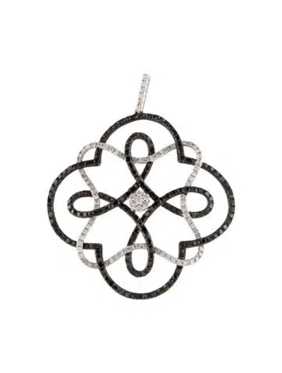 Pre-owned Pendant 14k 1.93ctw Diamond  In Multi