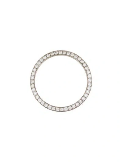 Pre-owned Pendant 14k 2.06ctw Diamond Circle , 1.5" In Multi