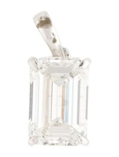Pre-owned Pendant 14k 2.22ct Lab-grown Diamond  In Multi