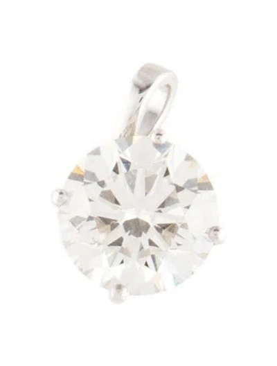 Pre-owned Pendant 14k 2.23ctw Lab-grown Diamond  In Multi