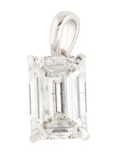 Pre-owned Pendant 14k 2.27ct Lab-grown Diamond  In Multi