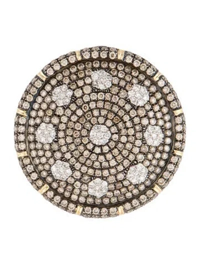 Pre-owned Pendant 14k 2.41ctw Diamond  In Multi