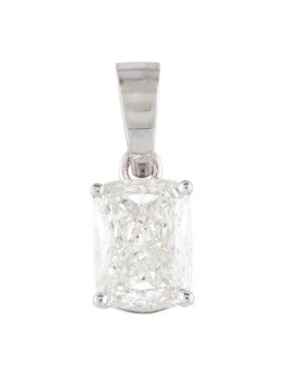 Pre-owned Pendant 14k 4.02ct Diamond  In Multi