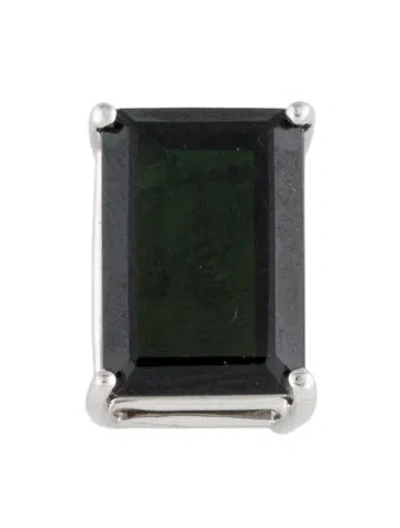 Pre-owned Pendant 14k 6.75ct Tourmaline , 0.5" In Multi