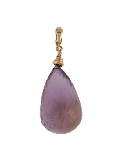 Pre-owned Pendant 14k Ametrine  In Multi