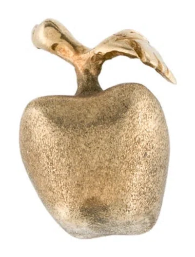 Pre-owned Pendant 14k Apple , 0.5" In Multi