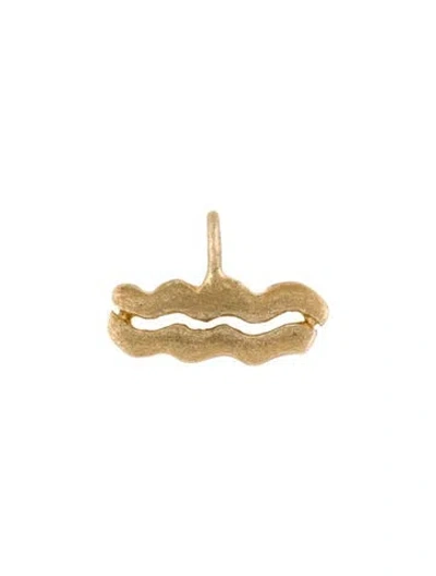 Pre-owned Pendant 14k 'aquarius' , 0.75" In Multi