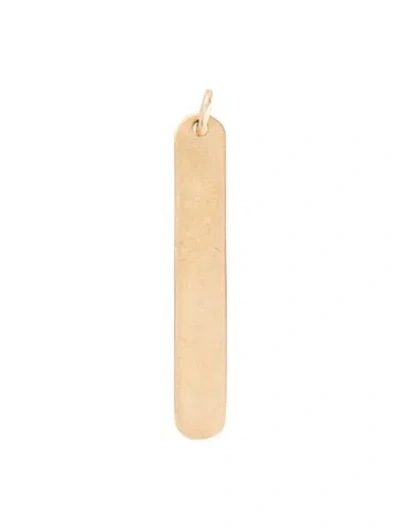 Pre-owned Pendant 14k Bar , 1.25" In Multi