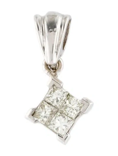 Pre-owned Pendant 14k Diamond  Charm In Multi