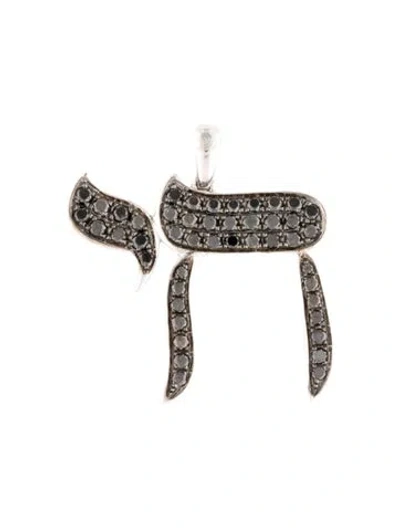 Pre-owned Pendant 14k Diamond  In Multi