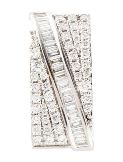 Pre-owned Pendant 14k Diamond  In Multi