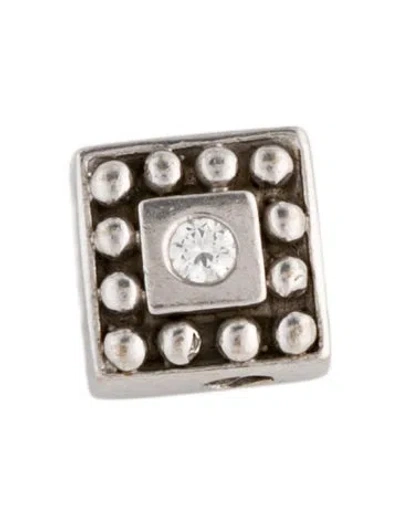 Pre-owned Pendant 14k Diamond  In Multi