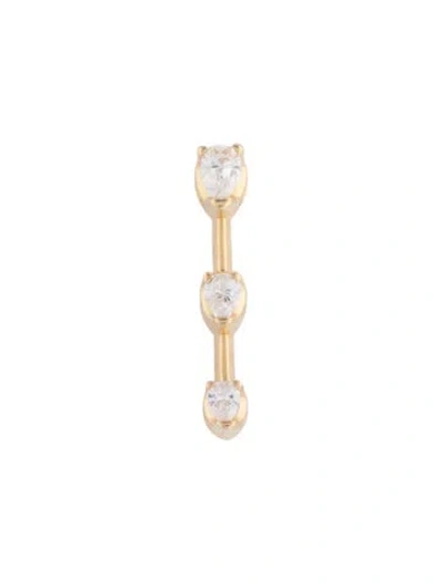 Pre-owned Pendant 14k Diamond  In Multi