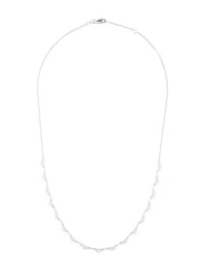 Pre-owned Pendant 14k Diamond  Necklace, 18" In Multi