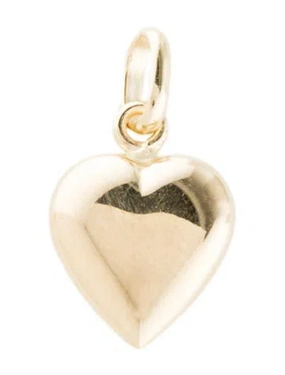 Pre-owned Pendant 14k Heart  In Multi
