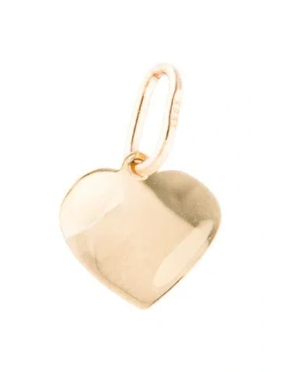 Pre-owned Pendant 14k Heart  In Multi