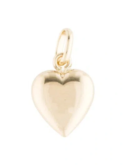 Pre-owned Pendant 14k Heart  In Multi