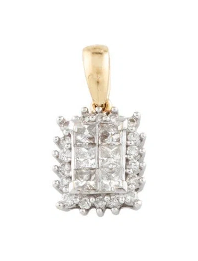 Pre-owned Pendant 14k In Multi