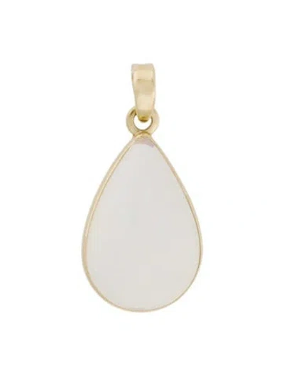 Pre-owned Pendant 14k Opal , 1.25" In Multi