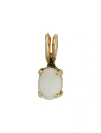 Pre-owned Pendant 14k Opal  In Multi