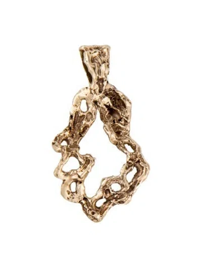 Pre-owned Pendant 14k  In Multi