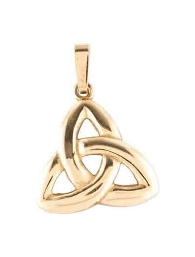 Pre-owned Pendant 14k  In Multi