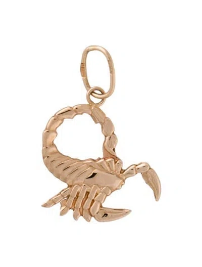 Pre-owned Pendant 14k Scorpion , 1" In Multi