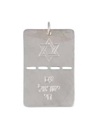 Pre-owned Pendant 14k Star Of David  In Multi